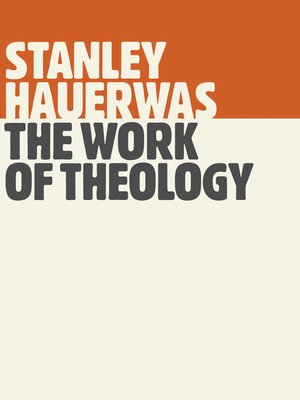 cover image of The Work of Theology